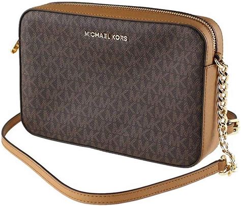 michael kors jet set crossbody brown 2019|Michael Kors jetsetter crossbody.